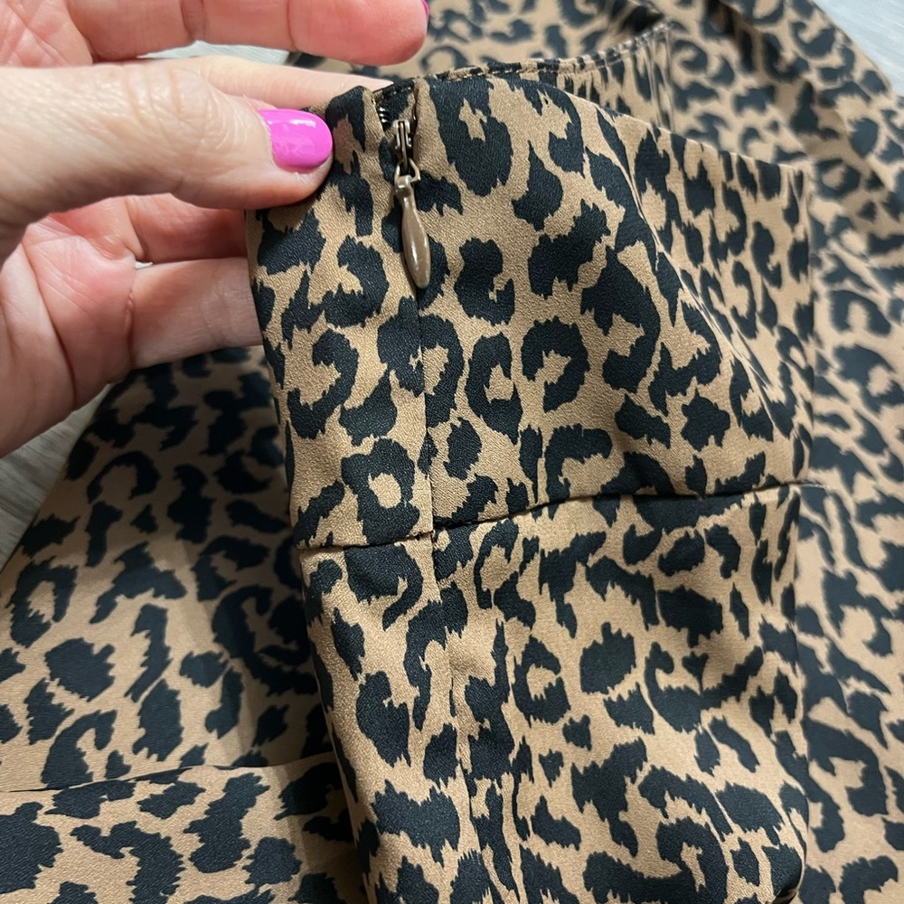 LOFT Animal Print Shorts - Picture 3 of 11
